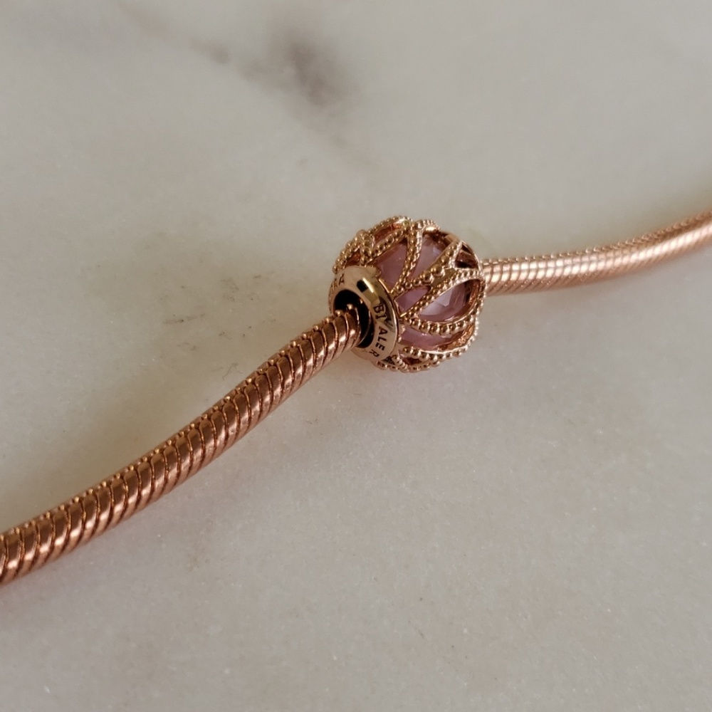 Pink Intertwining Charm - Picture 6 of 6